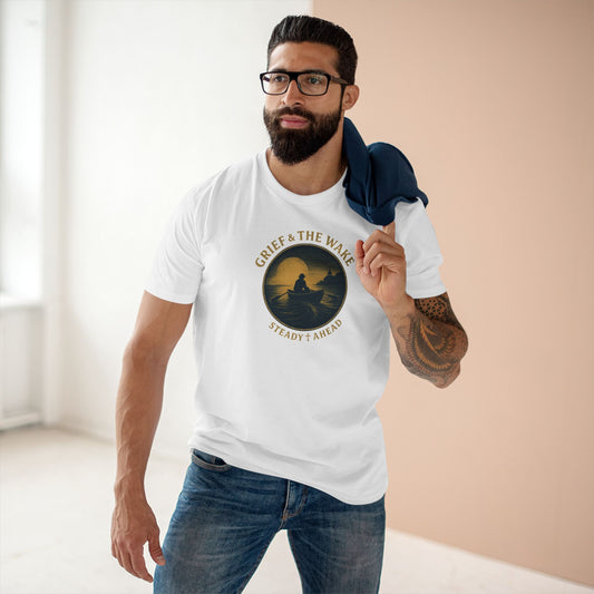 Christian Faith T-Shirt | Grief & The Wake Steady Ahead Essentials | Salt & Salvation | Liberty & Victory