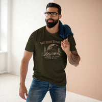 Patriotic Faith | We Ride Tonight — T-Shirt | April 18, 1775 × 1776–2026 OMR | Veteran-Owned Small Business | Liberty & Victory Co.