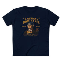 Patriotic Christian T-Shirt | George Washington Hockey Helmet USA Gold Medals Essentials | America 250 | Liberty & Victory