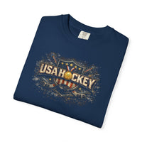 Patriotic T-Shirt | USA Hockey Johnny Gaudreau #13 Memorial | Sent to Defend Tribute | Liberty & Victory
