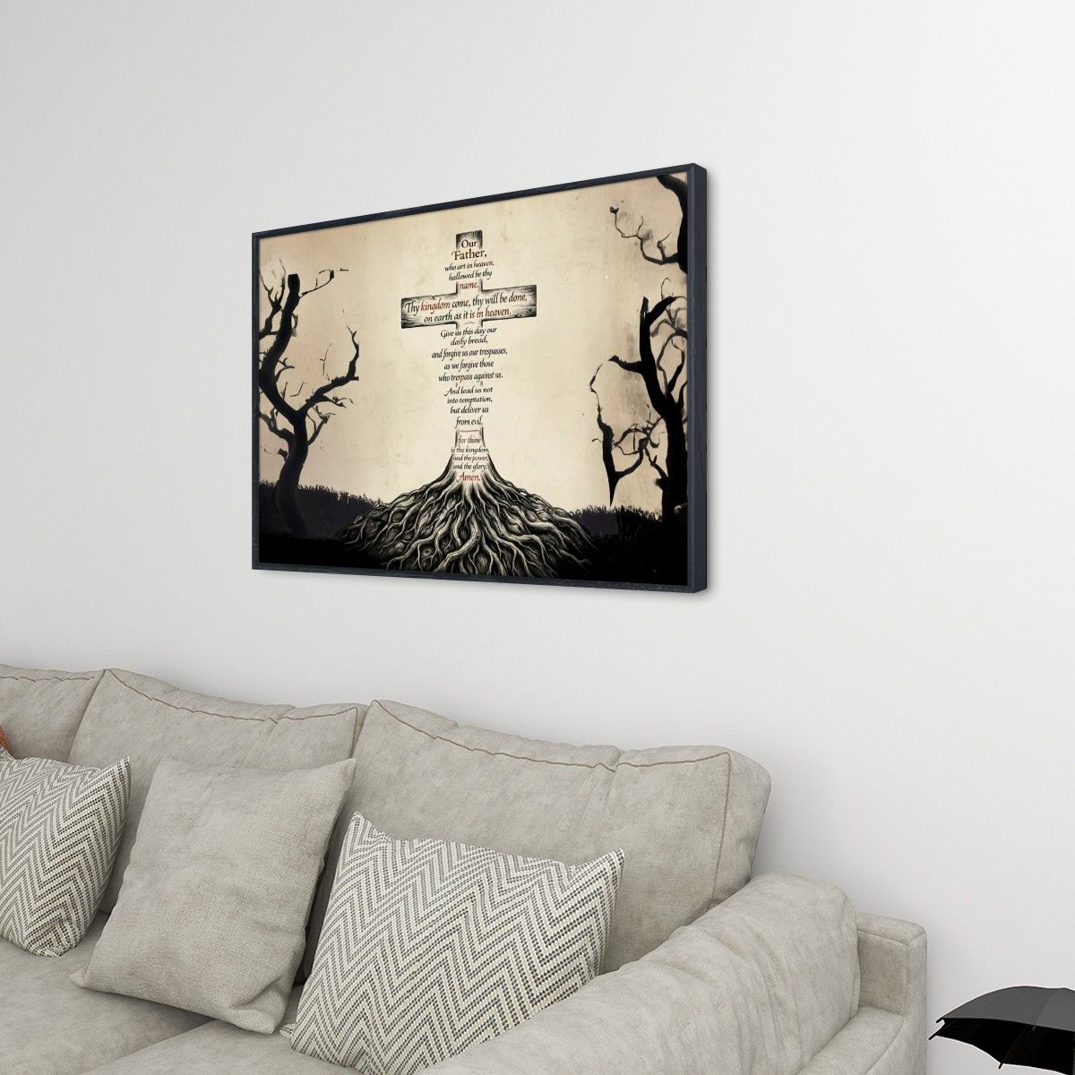 Frameable Canvas Prints Wall Art (Horizontal)