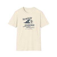 Coastal Faith T-Shirt | Sunday Ashore Essential Tee | Salt & Salvation | Liberty & Victory