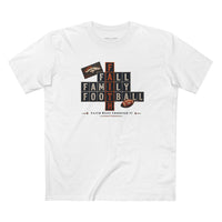 Faith & Sport | Fall Family Football — T-Shirt Faith Runs Through It-Denver Edition | Game Day Faith Tee | Veteran-Owned Small Business | Liberty & Victory Co.