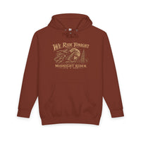 Patriotic Christian Hoodie | We Ride Tonight Revere 1775 Edition Ultra-Premium Signature Line | Liberty & Victory Co.