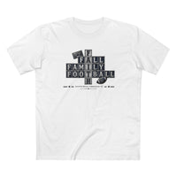 Faith & Sport | Fall Family Football — T-Shirt Faith Runs Through It-Dallas Edition | Game Day Faith Tee | Veteran-Owned Small Business | Liberty & Victory Co.