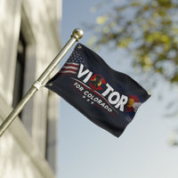 Double-Sided | Campaign Supporter Flag Victor for Colorado | Double-Sided | American Flag + Colorado Emblem | Liberty-In-One | Veteran-Owned | Liberty & Victory Co.