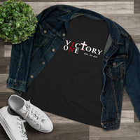 Faith & Sport Women's T-Shirt | Victory One Minimalist Logo Tee | Veteran-Owned | Liberty & Victory Co.