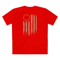 Patriotic Faith | We Ride Tonight — T-Shirt | April 18, 1775 × 1776–2026 OMR | Veteran-Owned Small Business | Liberty & Victory Co.