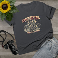 Patriotic Faith | Daughters of the Revolution — Sybil Edition-The Call to Arms Women's T-Shirt | Veteran-Owned Small Business | Liberty & Victory Co.