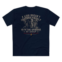 Christian T-Shirt | Colorado Lionheart | A Lion Doesn't Concern Himself | Mountain Lion + Colorado Emblem | Liberty-In-One | Signature Line | Veteran-Owned | Liberty & Victory Co.