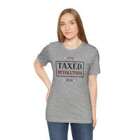 Patriotic Christian T-Shirt | Taxed. Revolution. 1776–2026 Anniversary Everyday Tee | Liberty-In-One | Liberty & Victory
