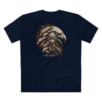 Patriotic T-Shirt | Can't You See? — Eagle Graphic T-Shirt Front & Back Print | Veteran-Owned Small Business | Liberty & Victory Co.