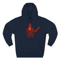 Speak His Truth Hoodie — Christian Faith Graphic Pullover