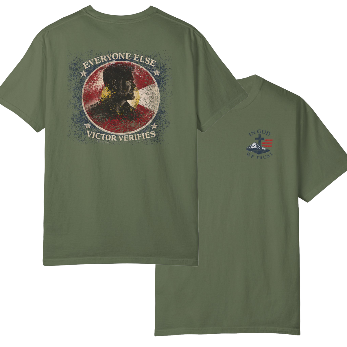 In God We Trust Victor Marx Verifies Tee | Christian Faith Shirt