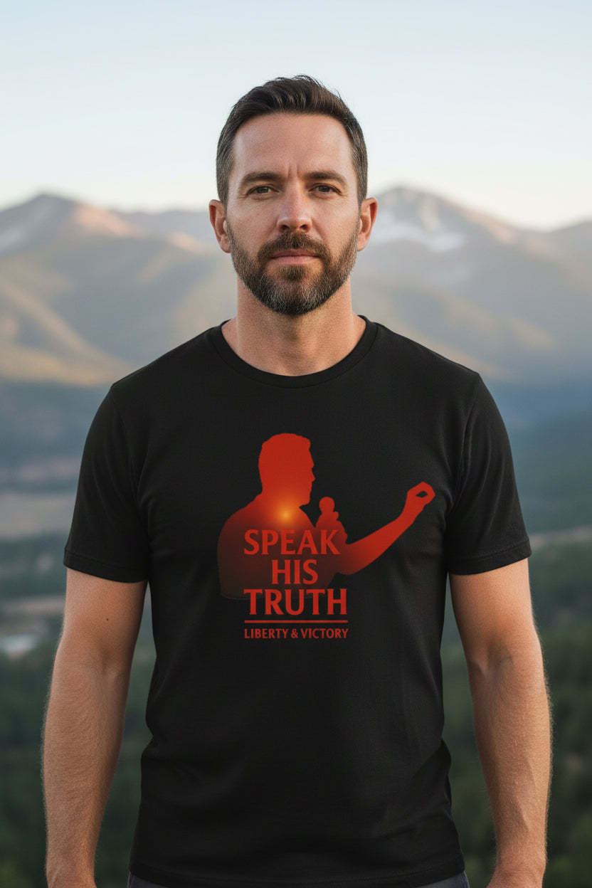 Charlie Kirk Tribute Tee | Conservative Faith Shirt