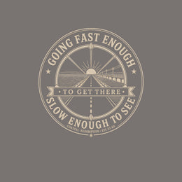 Coastal Faith Long Sleeve T-Shirt | Coastal Redemption 7 Mile Bridge Faded Heavy Long Sleeve | Veteran-Owned | Liberty & Victory Co.