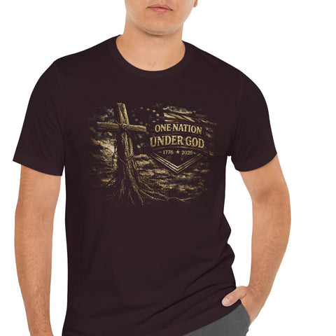 Patriotic Christian T-Shirt | One Nation Under... Everyday Tee | Liberty-In-One | Liberty & Victory