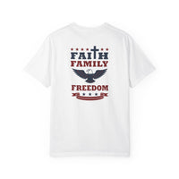 Faith Family Freedom Tee | Christian Patriotic Shirt | In Deo Vincimus