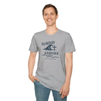 Coastal Faith T-Shirt | Sunday Ashore Essential Tee | Salt & Salvation | Liberty & Victory