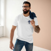 Cross & Flag 1776-2026 Front Back Graphic T-Shirt