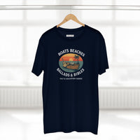 Christian Coastal T-Shirt | Boats Beaches Ballads & Bibles Faith Tee | Liberty & Victory