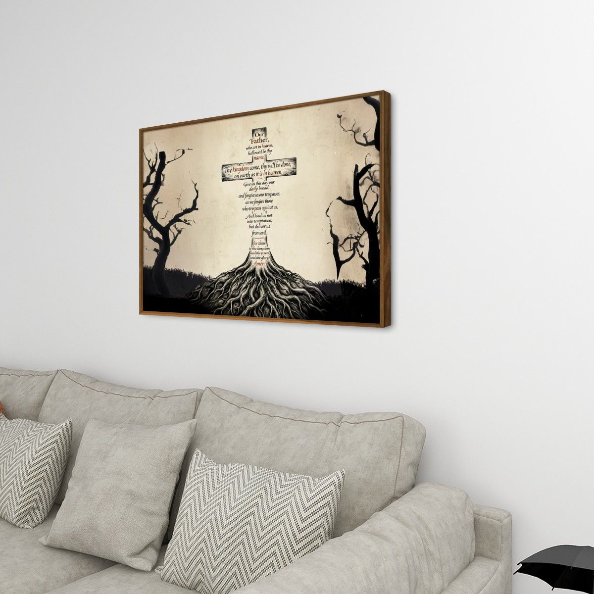 Frameable Canvas Prints Wall Art (Horizontal)