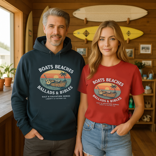 Boats, Beaches, Ballads & Bibles – Adidas Performance Fleece Hoodie