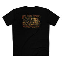 Patriotic Christian T-Shirt | We Ride Tonight-RWB Edition Original Midnight Rider 1776–2026 | Liberty & Victory Co.