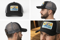 Christian Coastal Trucker Hat | Sunday Ashore | Richardson 115 Embroidered | Liberty & Victory