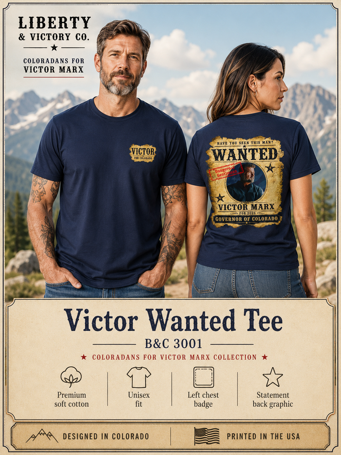 Governor of Colorado — Front + Back Tee