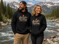 Mountain Faith | Rooted at Altitude — Hoodie | Built on Faith. Family. Freedom. | Veteran-Owned Small Business | Liberty & Victory Co.
