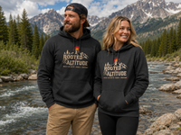 Mountain Faith | Rooted at Altitude — Hoodie | Built on Faith. Family. Freedom. | Veteran-Owned Small Business | Liberty & Victory Co.