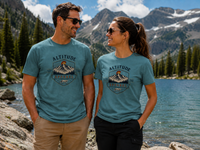 Christian | Altitude Apparel — T-Shirt | Mountain Faith × Higher Living | Est. 33 AD | Veteran-Owned Small Business | Liberty & Victory Co.