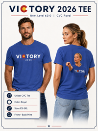 Victory 2026 Colorado T-Shirt | Victor for Supporter Tee | Front + Back Print