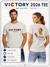 Victory 2026 Colorado T-Shirt | Victor for Supporter Tee | Front + Back Print