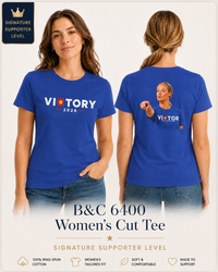 Victory 2026 Women's T-Shirt |Supporter Tee | B&C 6400 Women's Cut | Front + Back Print