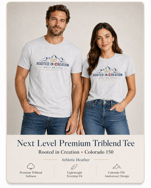 Christian T-Shirt | Rooted in Creation | Faith & Nature Tee | Wonder & Wander | Signature Line | Veteran-Owned | Liberty & Victory Co.