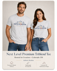Christian T-Shirt | Rooted in Creation | Faith & Nature Tee | Wonder & Wander | Signature Line | Veteran-Owned | Liberty & Victory Co.
