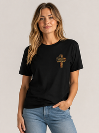 Christian Patriotic T-Shirt | One Nation Under... & Family Freedom Faith Crossover | Liberty-In-One | Liberty & Victory