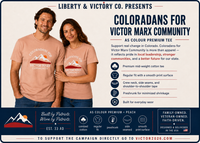 Victor Marx for Colorado | Community Official Tee | CFVM | Liberty & Victory Co.