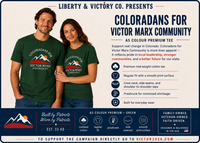 Victor Marx for Colorado | Community Official Tee | CFVM | Liberty & Victory Co.