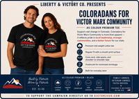 Victor Marx for Colorado | Community Official Tee | CFVM | Liberty & Victory Co.