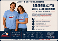 Victor Marx for Colorado | Community Official Tee | CFVM | Liberty & Victory Co.