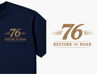 Christian Patriotic T-Shirt | Spirit of '76 Restore the Roar 1776–2026 Signature | Liberty-In-One | Liberty & Victory