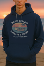 Boats, Beaches, Ballads & Bibles – Adidas Performance Fleece Hoodie-Men