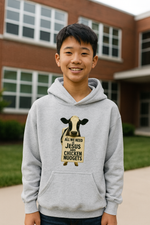 Jesus and Chicken Nuggets Youth Hoodie