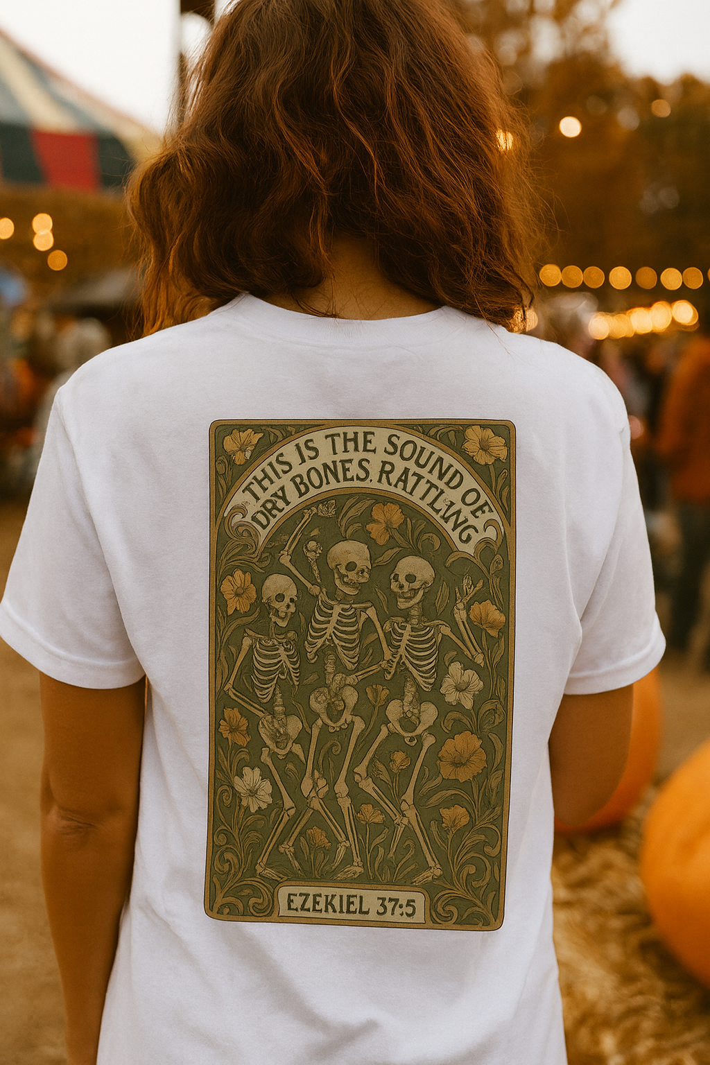 Dry Bones Unisex 100% Cotton