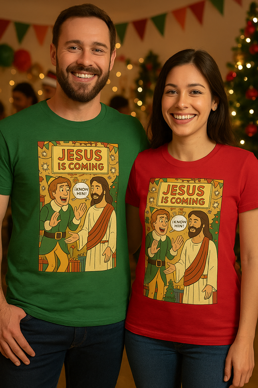 Jesus Is Coming- I Know Him! Unisex Tee