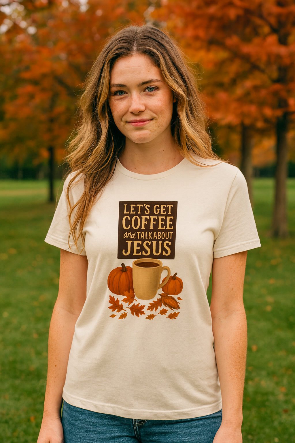 Tee – Talk About Grace Ladies Relaxed Jersey T-Shirt