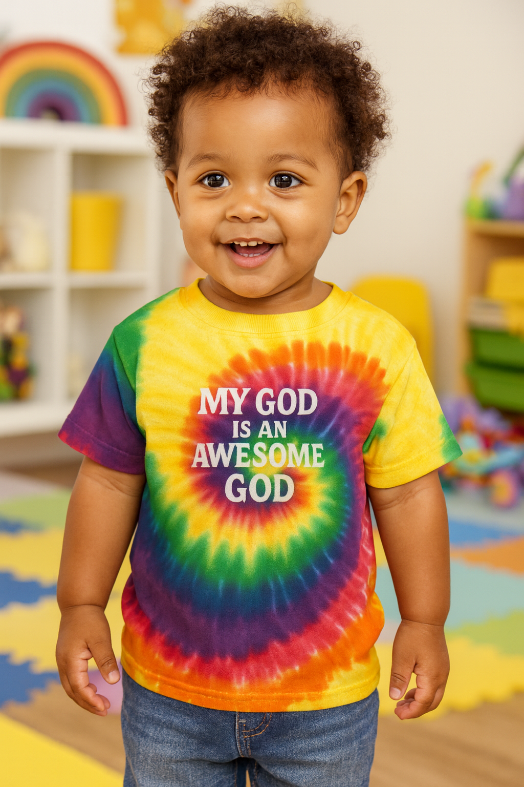 Apparel – Awesome God Youth Tie-Dye
